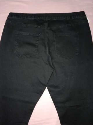 Pantalón Jegging Elástico Negro TEX Talla 3XL