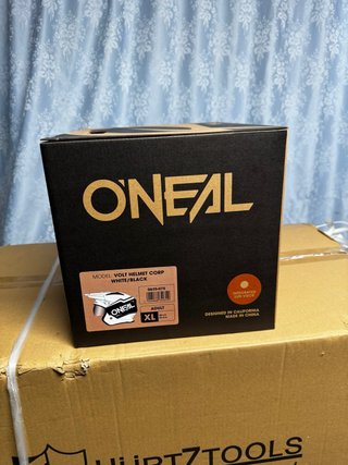 Casco O'Neal Volt Corp XL Blanco/Negro