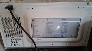 Microondas Fairline Blanco