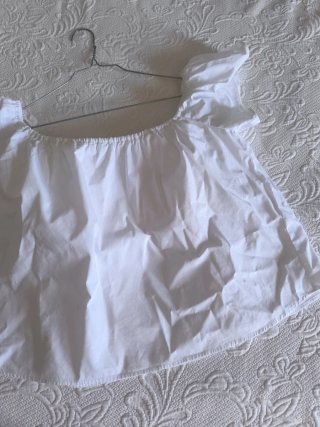 Blusa top escote barco