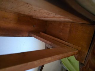 Conjunto de muebles antiguos caoba y mármol s XIX