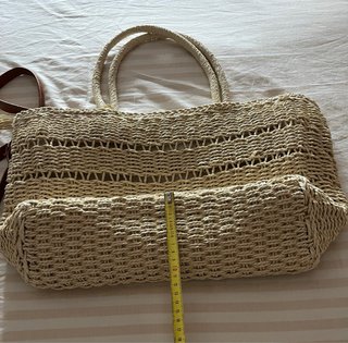 Bolso de Rafia Forrado