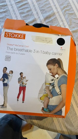Mochila Portabebés Stokke MyCarrier Cool
