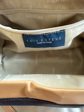 Bolso LUIS ESTEVE negro y marrón