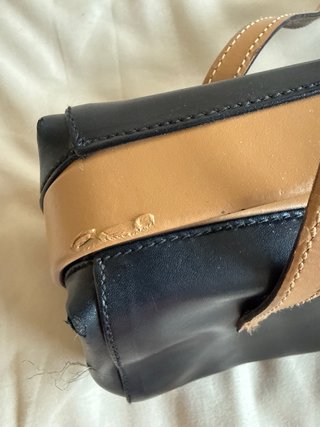 Bolso LUIS ESTEVE negro y marrón