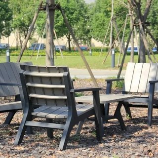 CHILLVERT Conjunto de Jardín Siros de Resina