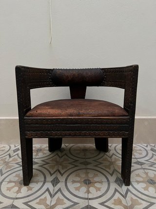 Sillas de Enea Madera Natural
