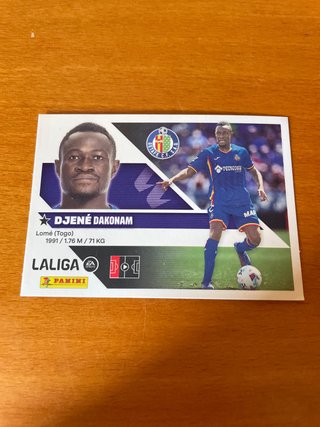 Cromo Djene Dakonam Liga Este Panini