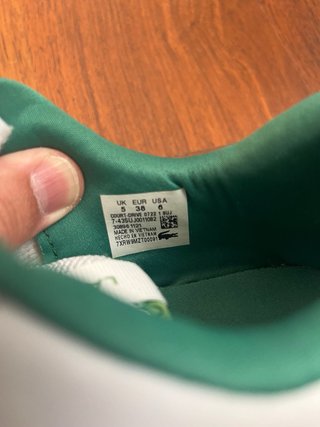 Zapatillas Lacoste Blancas y Verdes