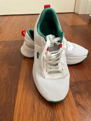 Zapatillas Lacoste Blancas y Verdes
