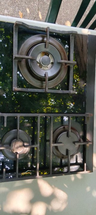 Vitrocerámica de cristal, tres fuegos Teka