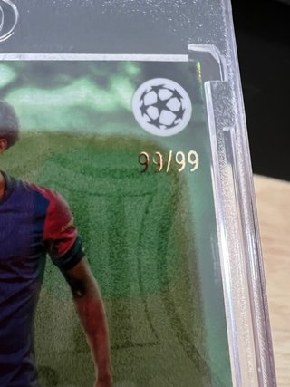 Carta Autógrafo Alejandro Balde Topps 90/99