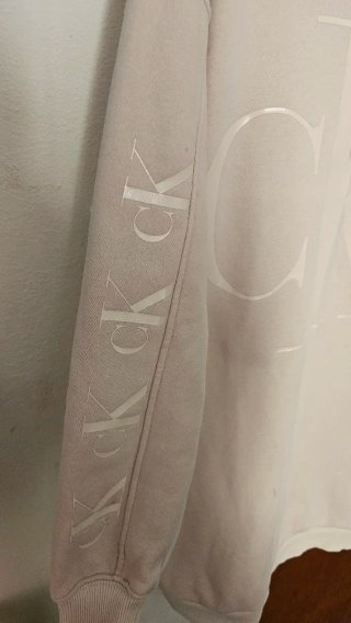 Vestido Sudadera Calvin Klein Talla Única Beige