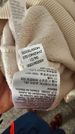 Vestido Sudadera Calvin Klein Talla Única Beige