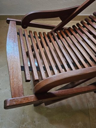 Tumbona de madera
