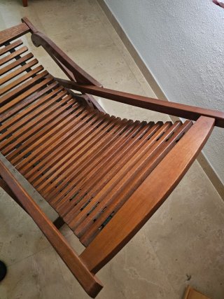 Tumbona de madera