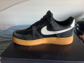 Nike Air Force 1 Negras Goma