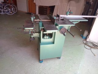 Máquina carpintería combinada monofásica