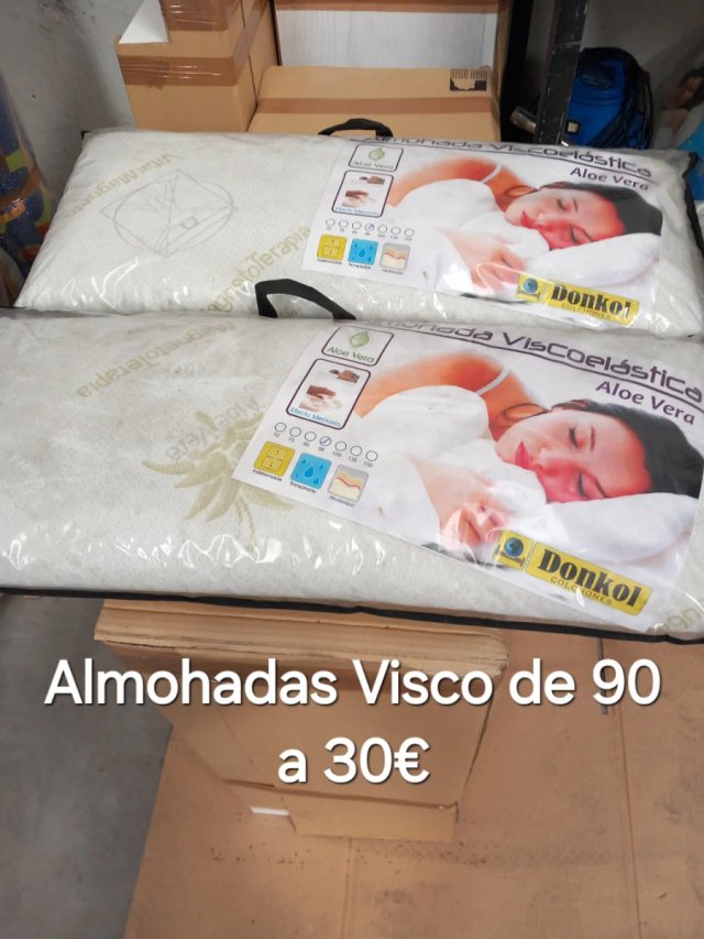 Almohada Viscoelástica Aloe Vera Donkol