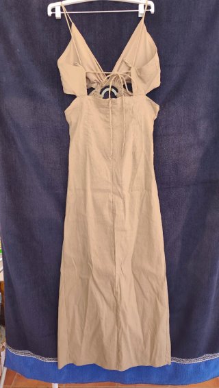 Vestido Beige de Zara