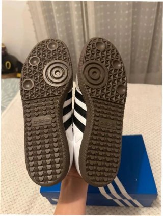 Adidas Samba OG Blanco Gris Talla 42