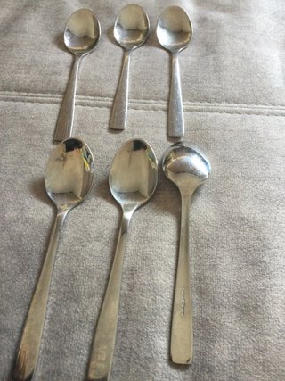 Set di 6 cucchiaini da dessert