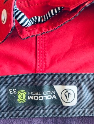 Bañador Volcom Rojo