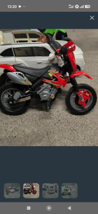 Moto a batería para niños