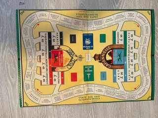 TOTOPOLI VINTAGE EG GIOCO DA TAVOLO CORSA CAVALLI