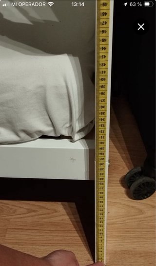 maxicuna 70x140cm Blanca, muy buen estado.