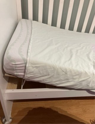 maxicuna 70x140cm Blanca, muy buen estado.