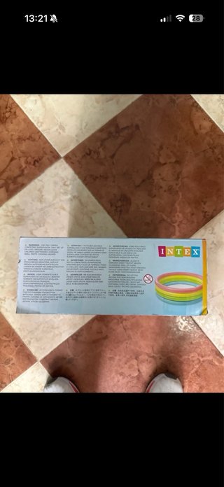 Piscina inflable Intex pequeña
