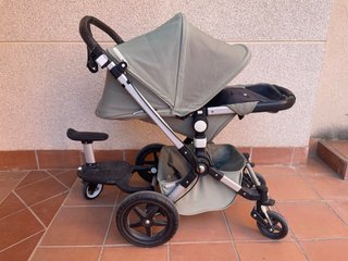 Carrito Bugaboo Camaleón3 con patinete