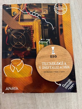 Tecnología y Digitalización nivel I ESO