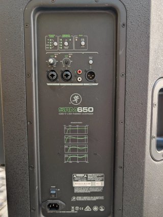 Altavoces Mackie SRM 650 (Par)
