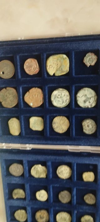 Lote de monedas antiguas, pero de verdad