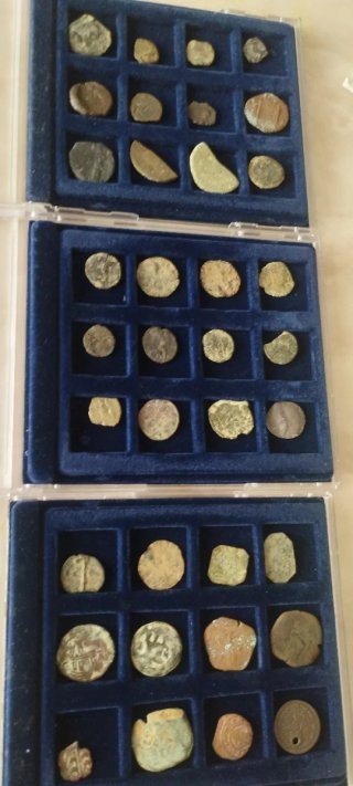Lote de monedas antiguas, pero de verdad