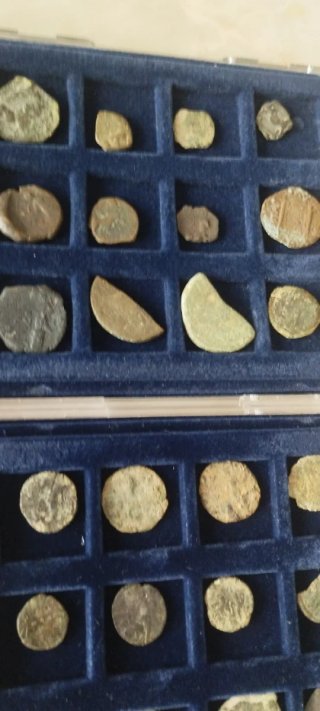 Lote de monedas antiguas, pero de verdad