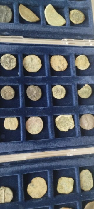 Lote de monedas antiguas, pero de verdad