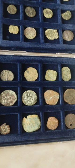 Lote de monedas antiguas, pero de verdad