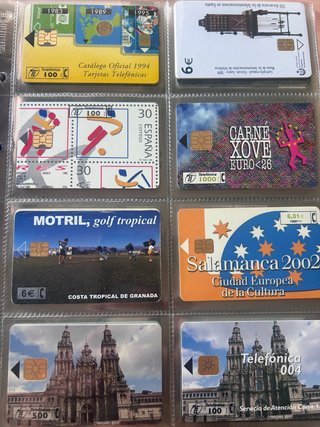 Carte Telefoniche Telefónica 1000 e 2000