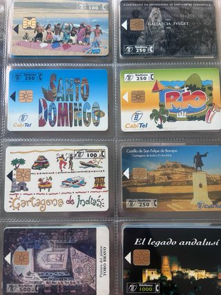 Carte Telefoniche Telefónica 1000 e 2000