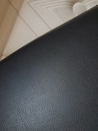 Baúl Taburete Plegable Negro
