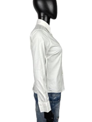 Ralph Lauren Camicia Donna XS Bianca Custom Fit