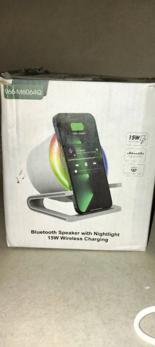 Altavoz Bluetooth con Cargador Inalámbrico 15W
