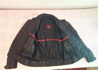 Chaqueta Moto Verano Negra Malla talla XL