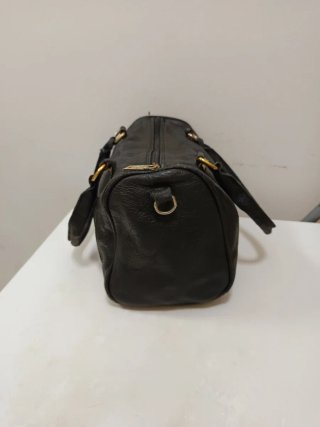 Bolso Vintage Negro Estilo Bowling