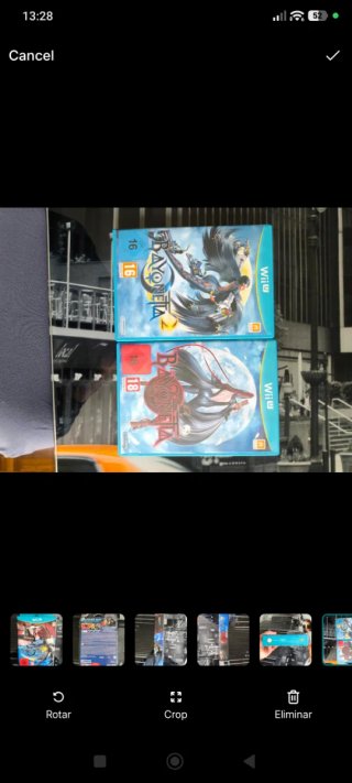 Bayonetta 1 y 2 Wii U Caja