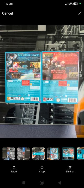 Bayonetta 1 y 2 Wii U Caja