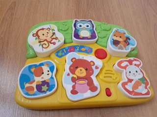 Puzzle infantil animales,musical